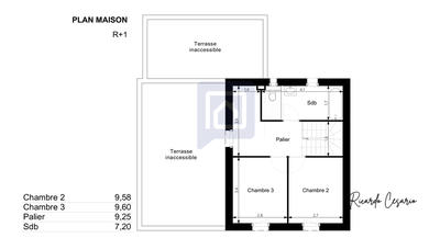 Maison - 103 m² - 4 pièces