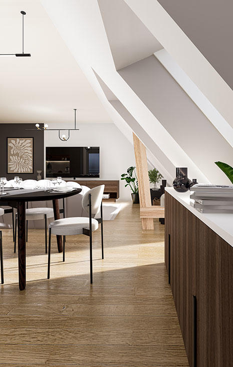 Appartement - 43 m² - 2 pièces