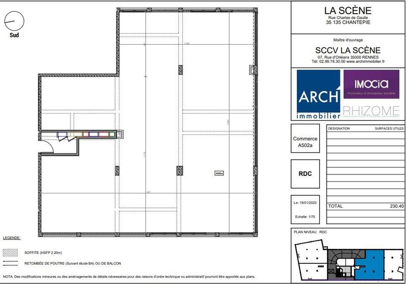 Local commercial - 231 m²
