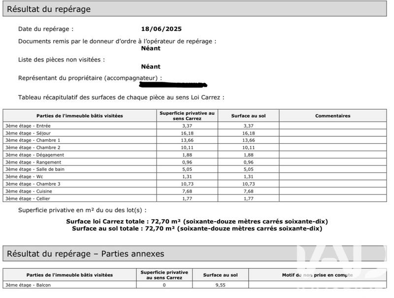 Appartement - 73 m² - 4 pièces