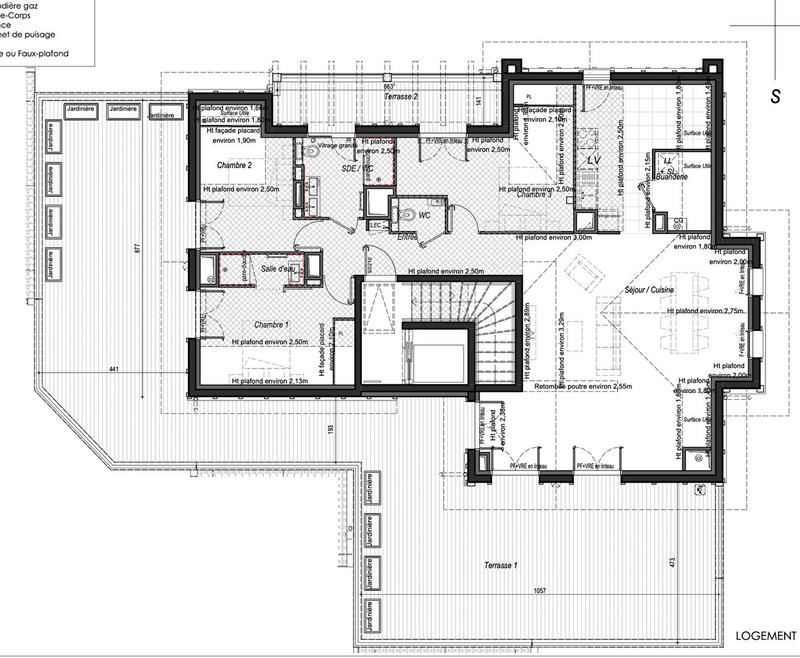 Appartement - 113 m² - 4 pièces
