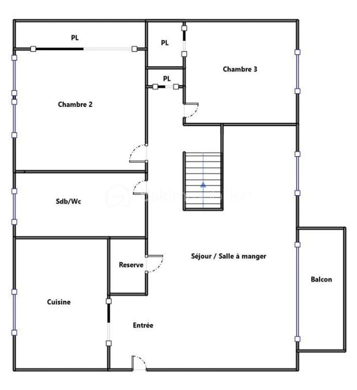 Pavillon - 100 m² - 5 pièces