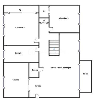 Pavillon - 100 m² - 5 pièces