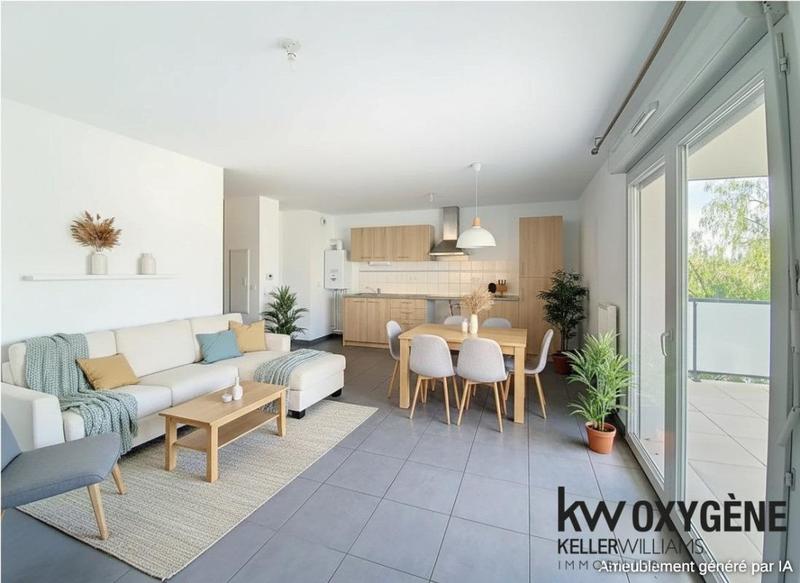 Appartement - 61 m² - 3 pièces