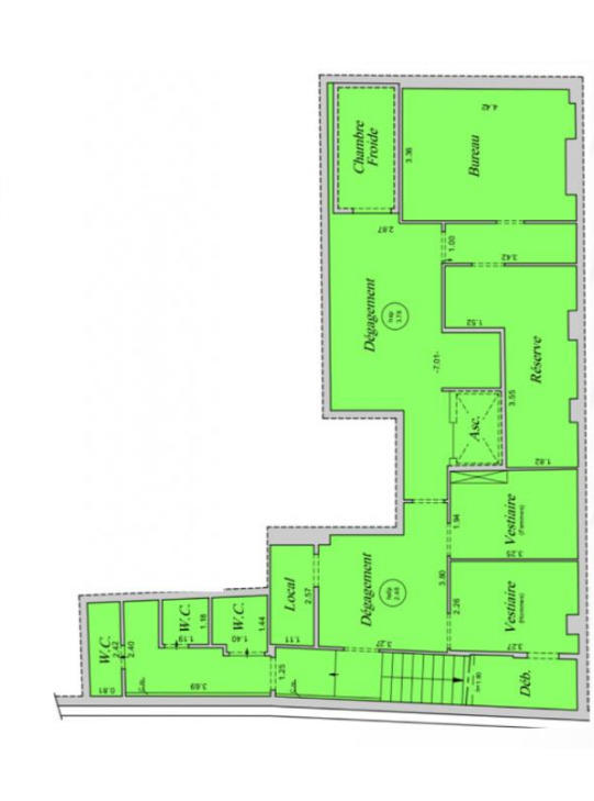 Local commercial - 198 m²