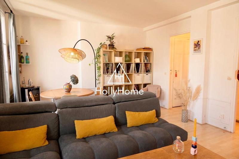 Appartement ancien - 51 m² - 2 pièces