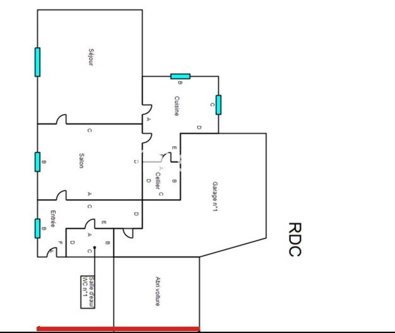 Maison de ville - 180 m² - 6 pièces