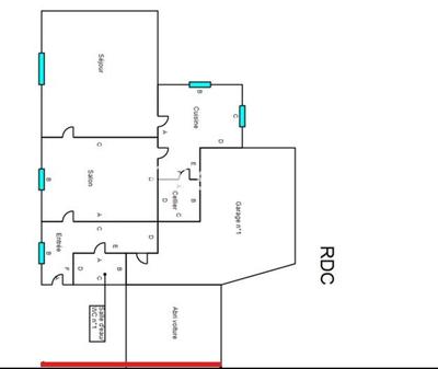 Maison de ville - 180 m² - 6 pièces