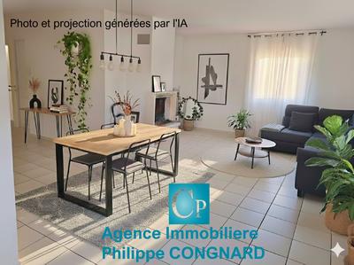 Maison - 90 m² - 3 pièces