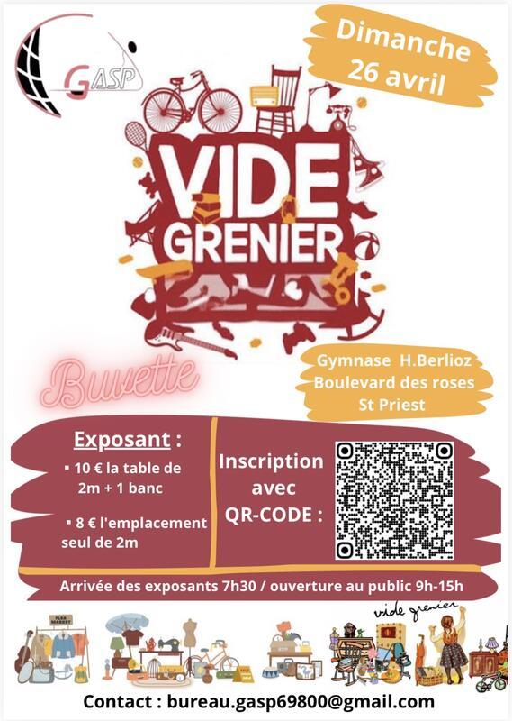 Vide grenier du gasp