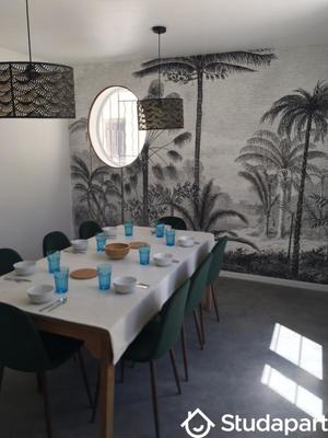 Chambre - 13 m² - 1 pièce