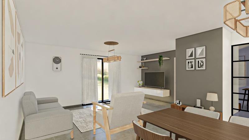 Maison - 95 m² - 6 pièces