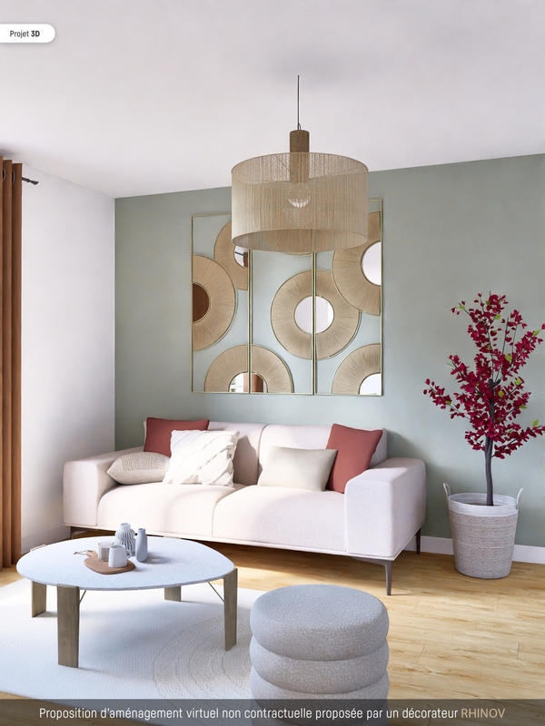 Appartement - 67 m² - 3 pièces