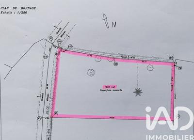 Terrain - 1 200 m²