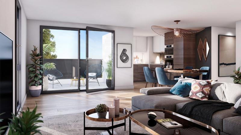 Appartement - 60 m² - 3 pièces