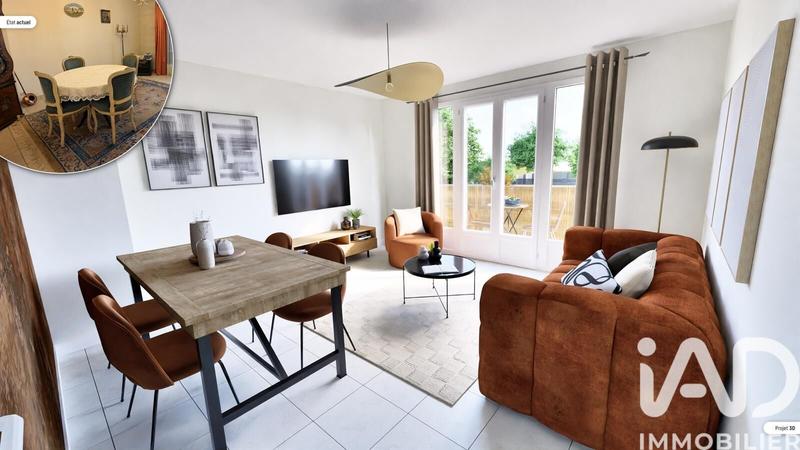 Appartement - 60 m² - 3 pièces