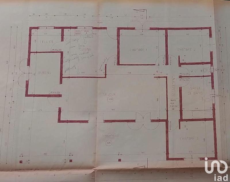 Maison - 120 m² - 4 pièces