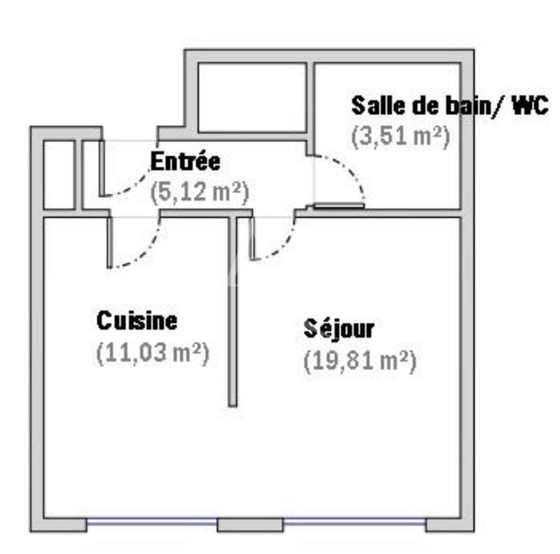 Appartement - 39 m² - 1 pièce