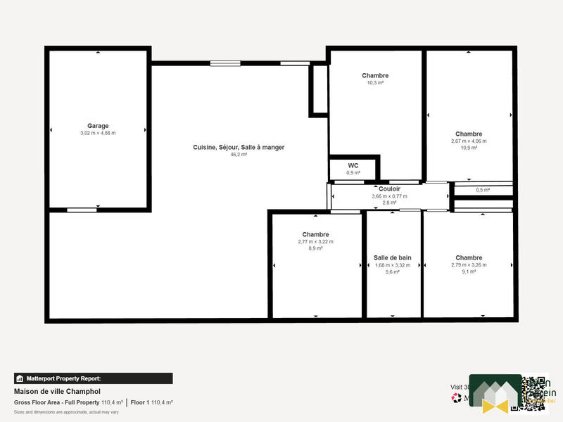 Maison ancienne - 99 m² - 6 pièces