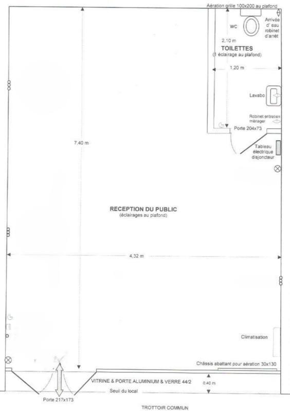 Fonds de commerce - 32 m²