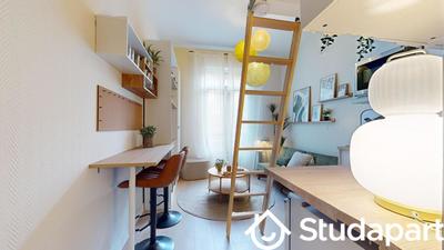 Chambre - 16 m² - 1 pièce