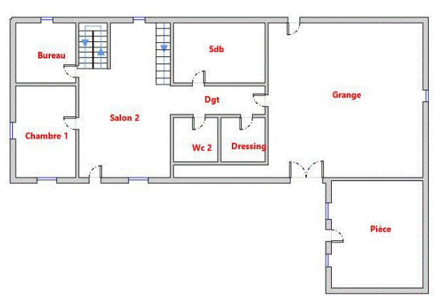 Maison - 150 m² - 10 pièces