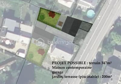 Terrain constructible - 347 m²