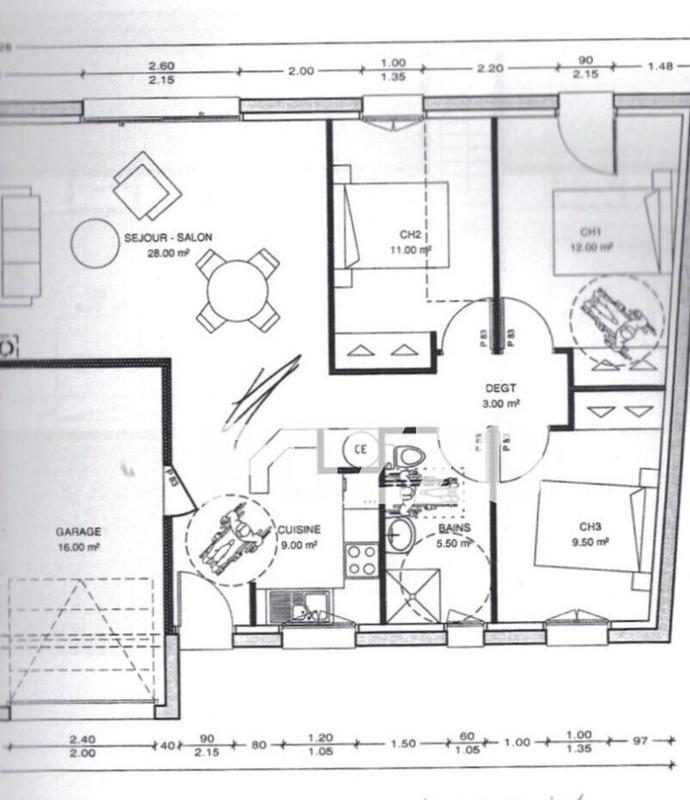 Maison - 77 m² - 4 pièces