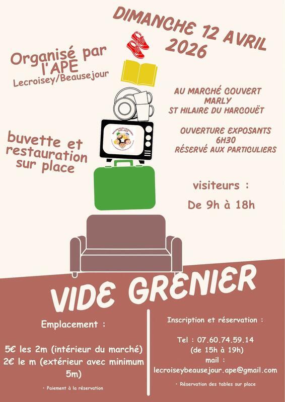 Vide grenier des écoles