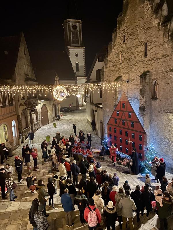 Calendrier de l'Avent géant