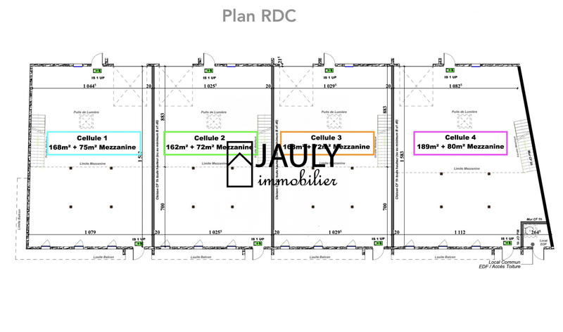 Terrain commercial - 2 101 m²