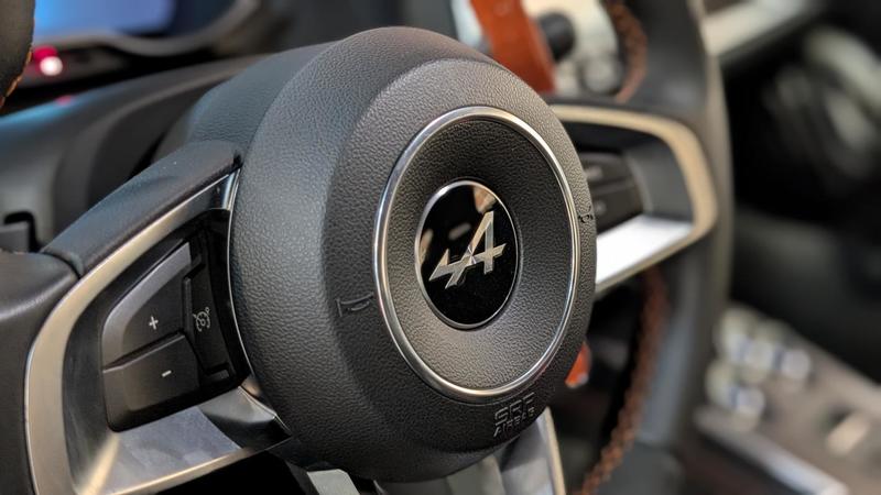 Alpine A110 s 292ch Blanc Irisé