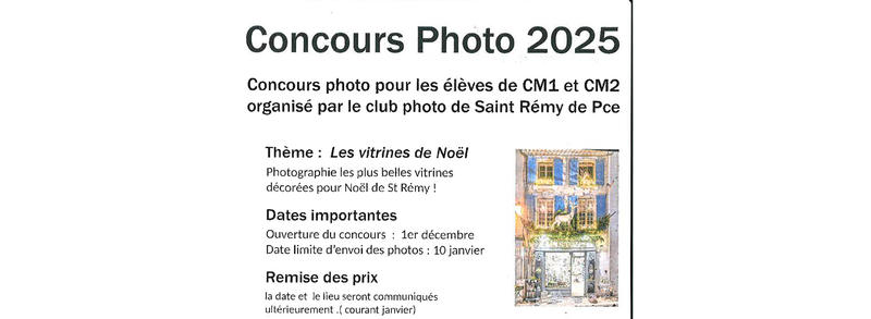 Concours photo 2025 à Saint-Rémy-de-Provence