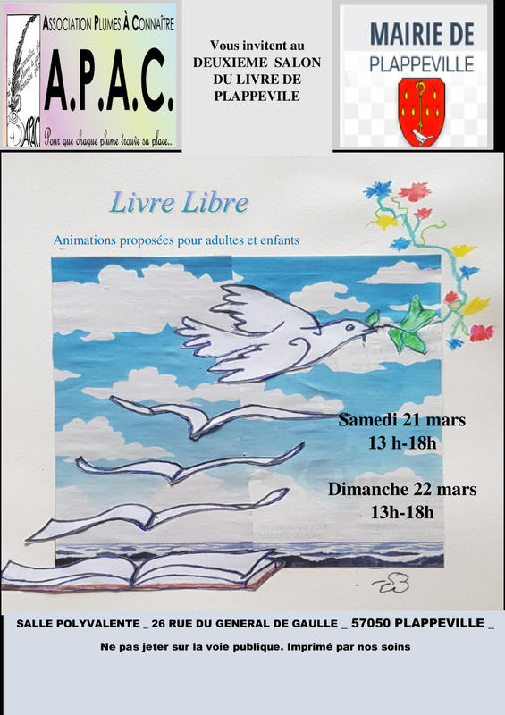 Salon du livre à Plappeville