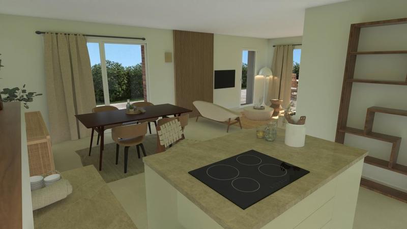 Maison - 90 m² - 4 pièces