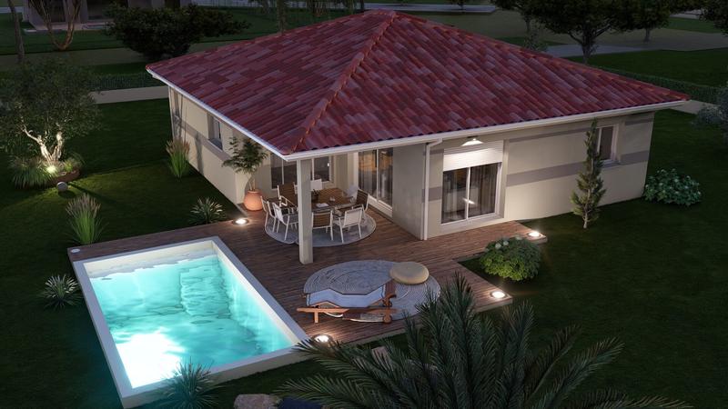 Maison - 96 m² - 4 pièces