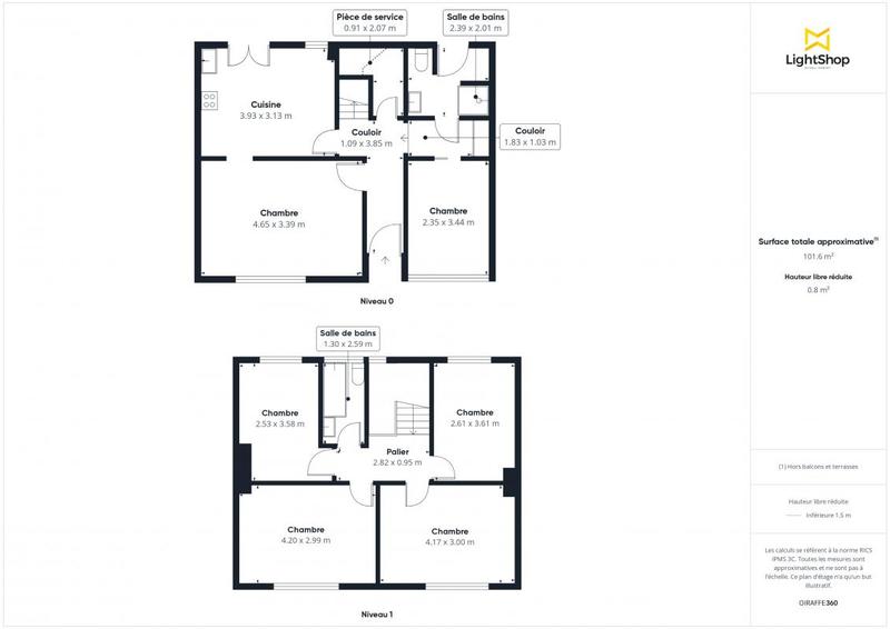 Maison - 100 m² - 5 pièces