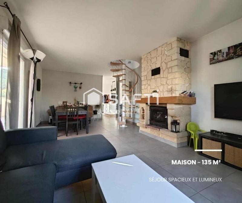 Maison - 135 m² - 5 pièces