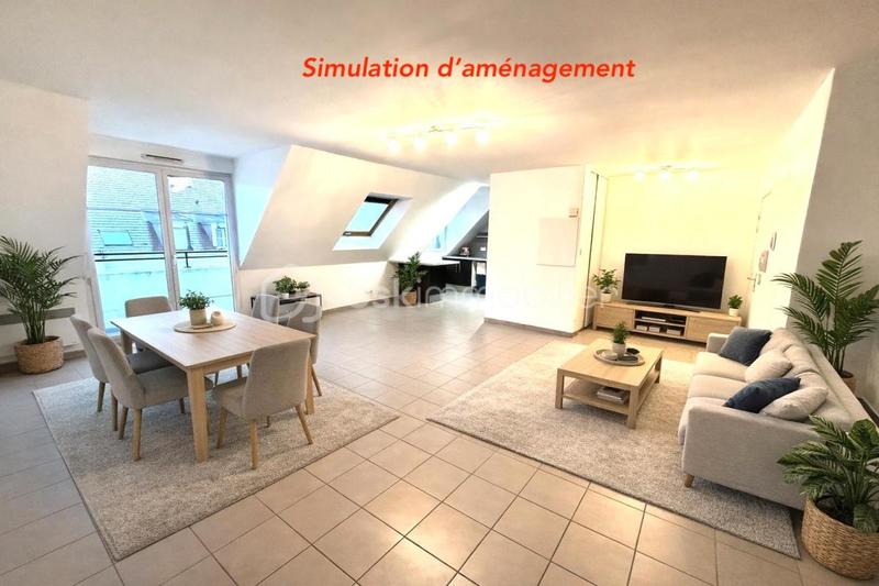 Appartement - 90 m² - 5 pièces