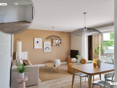 Appartement - 65 à 68 m² - 3 pièces