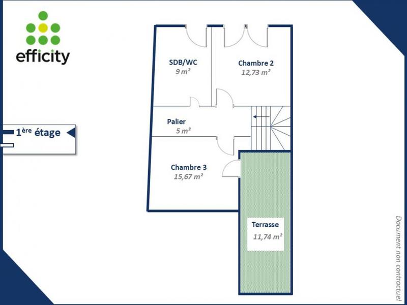 Maison - 92 m² - 4 pièces