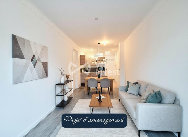 Appartement - 49 m² - 3 pièces