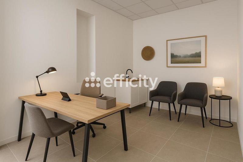 Bureau - 20 m² - 2 pièces