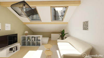 Appartement ancien - 21 m² - 1 pièce