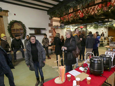Marché de Noël chez le vigneron
