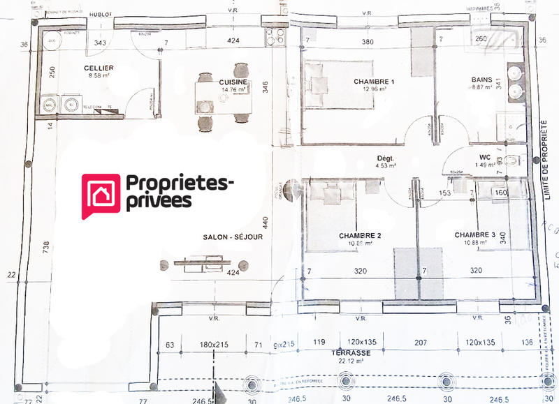 Maison - 118 m² - 4 pièces