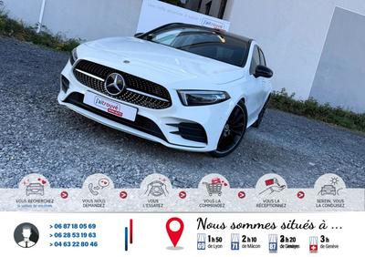 Mercedes Classe a 160 109cv Bv6 Amg Line Key Less Go*Grand Toit Ouvrant en Verre Coulissant *Eclairage d'ambiance*MultiBeam Led*Jante alu 19*Camera 360*Moteur Chaine*Véhicule Sous Garantie*Siege Chauffant*Carplay*Siège Sport Cuir Alcantara complet Surpiqu