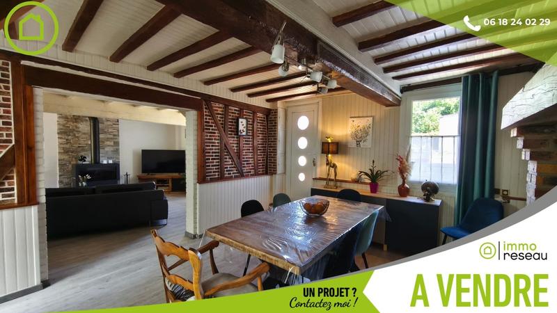 Maison - 104 m² - 6 pièces