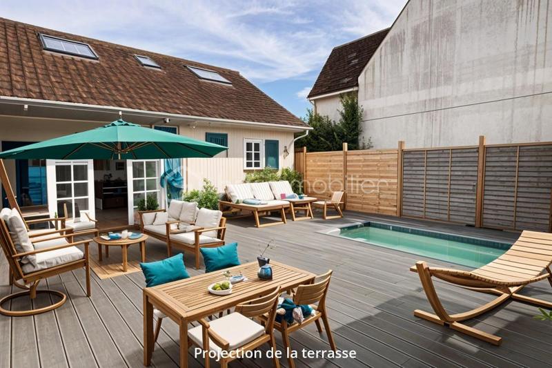 Maison - 80 m² - 5 pièces