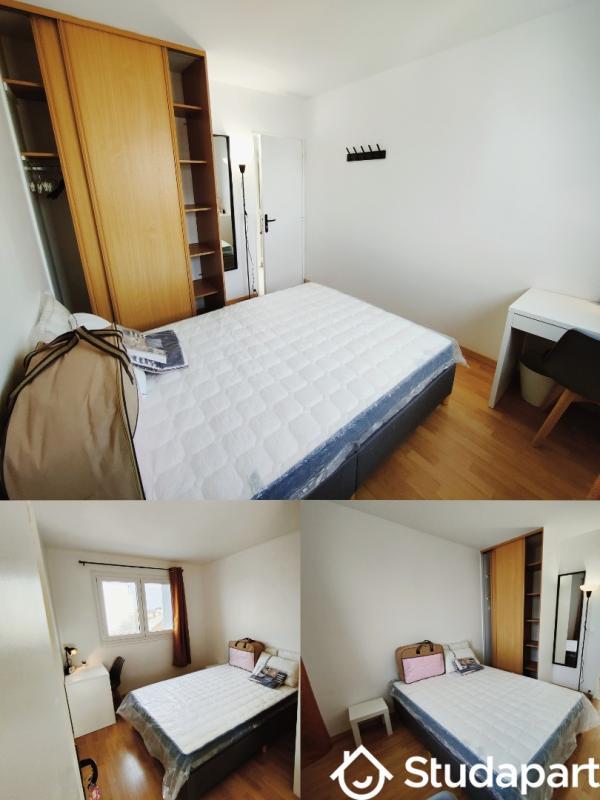 Chambre - 9 m² - 1 pièce